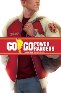 Front cover_Go Go Power Rangers Book One Deluxe Edition