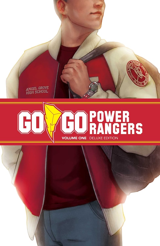 Front cover_Go Go Power Rangers Book One Deluxe Edition