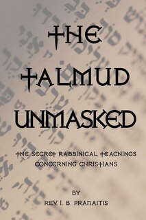 Front cover_The Talmud Unmasked