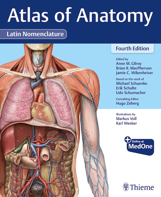 Front cover_Atlas Of Anatomy, Latin Nomenclature