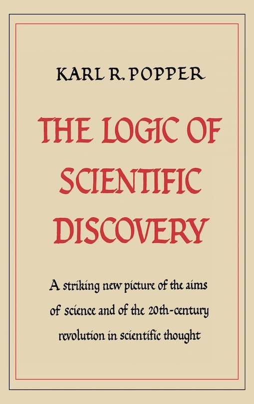 Front cover_The Logic of Scientific Discovery