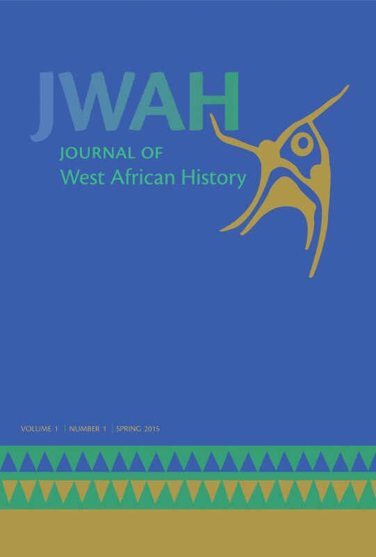 Front cover_Journal Of West African History 1, No. 1