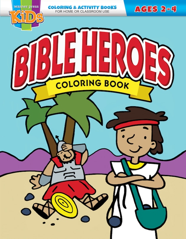 Front cover_Bible Heroes Coloring Book