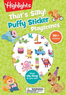 Front cover_That's Silly! Puffy Sticker Playscenes