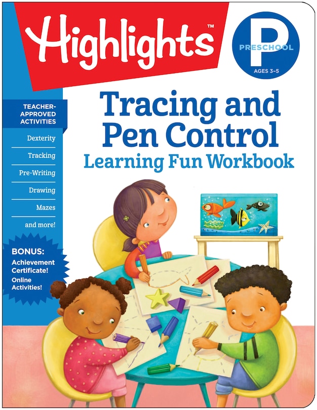 Front cover_Preschool Tracing And Pen Control