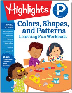 Front cover_Preschool Colors, Shapes, And Patterns