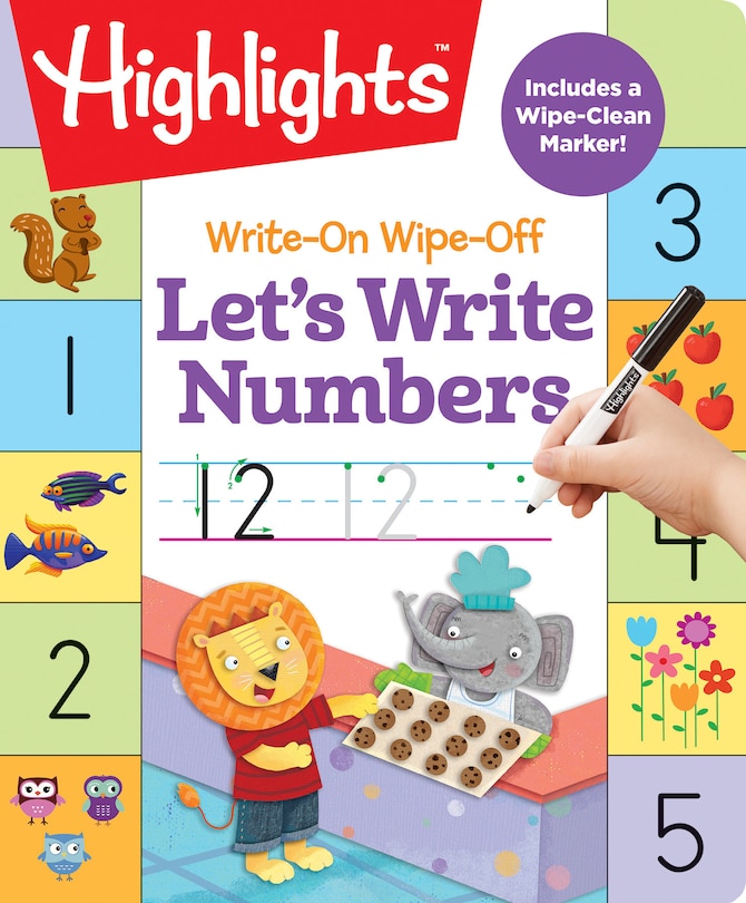 Front cover_Write-on Wipe-off Let's Write Numbers