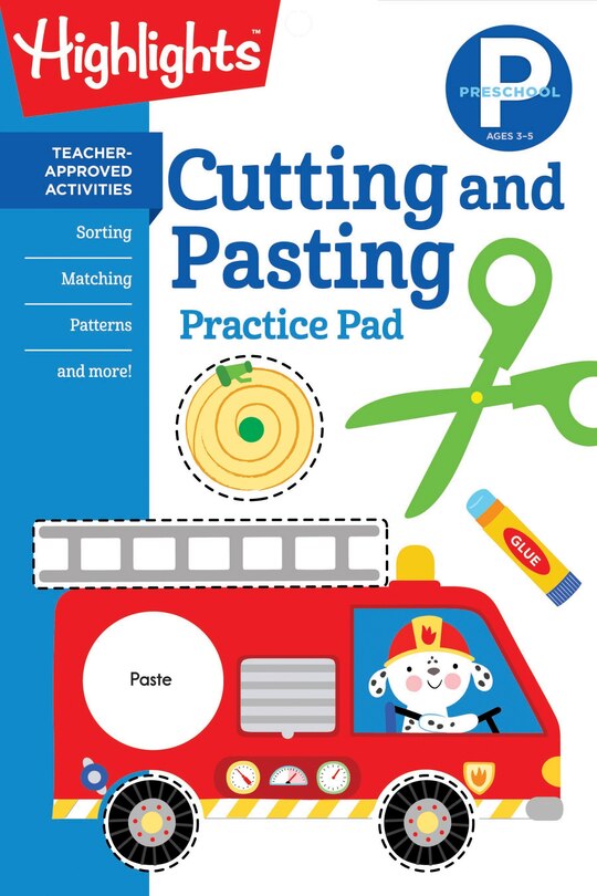 Couverture_Preschool Cutting and Pasting