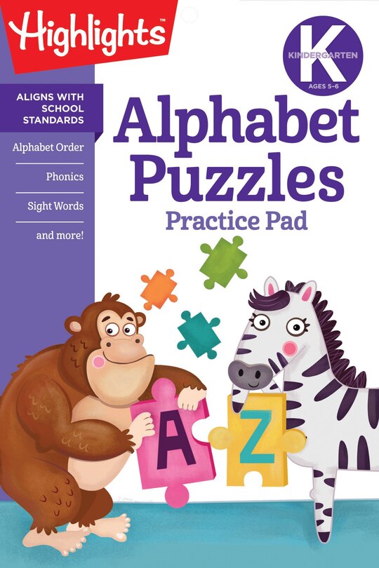 Couverture_Kindergarten Alphabet Puzzles