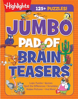 Front cover_Jumbo Pad Of Brain Teasers