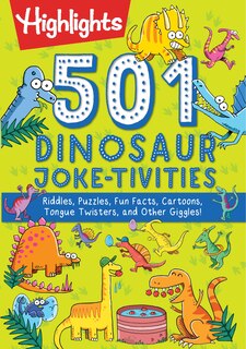 Front cover_501 Dinosaur Joke-tivities