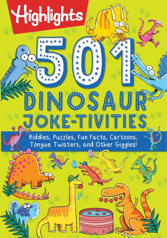 Front cover_501 Dinosaur Joke-tivities