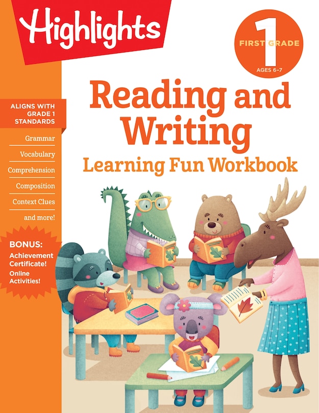 Front cover_First Grade Reading And Writing