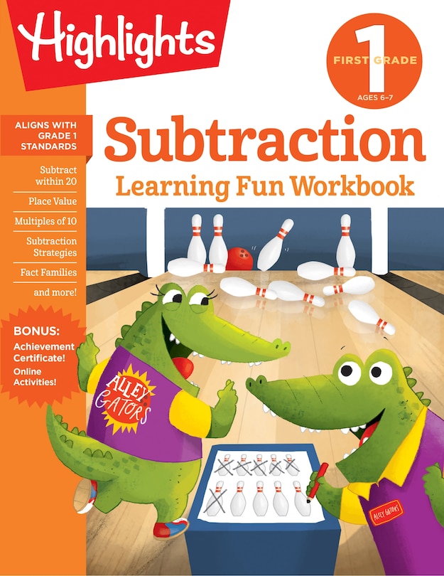 Front cover_First Grade Subtraction