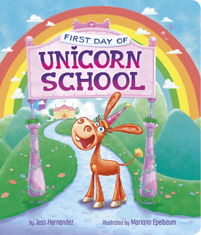 Front cover_First Day of Unicorn School