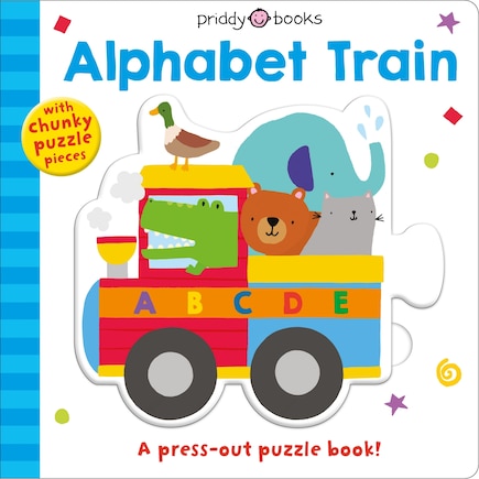 Puzzle And Play: Alphabet Train: A Press-out Puzzle Book!