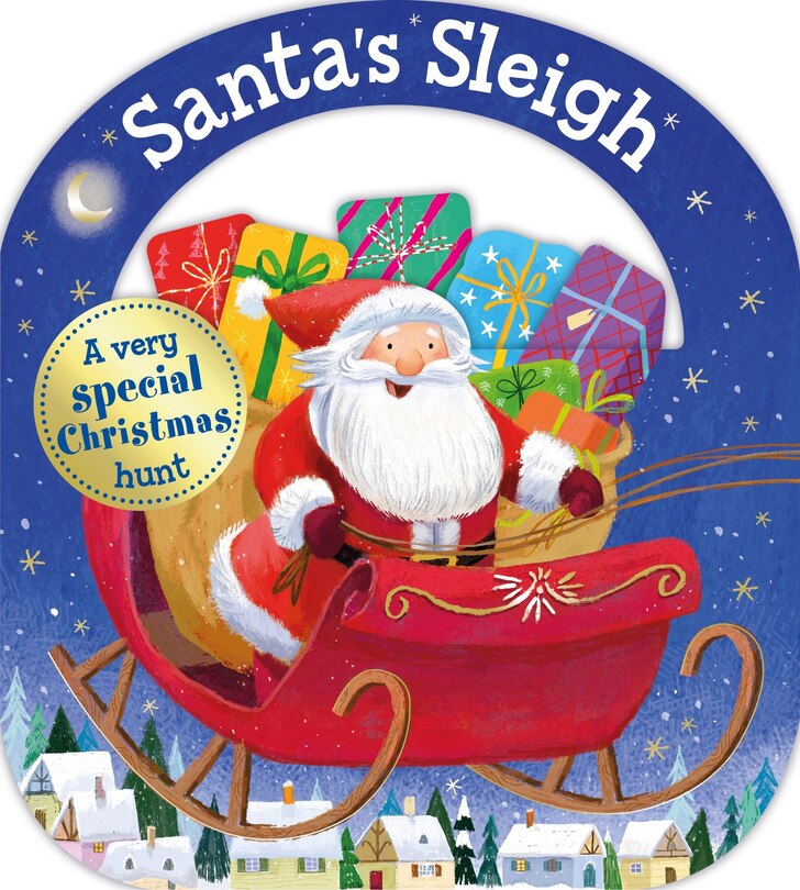 Couverture_Carry-along Tab Book: Santa's Sleigh