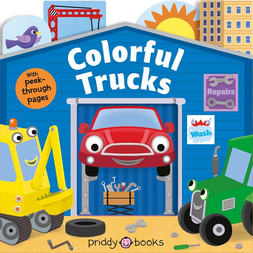 Tiny Tots Peep-through: Colorful Trucks