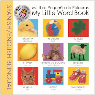 Front cover_My Little Word Book Spanish Bilingual (25th Anniversary)