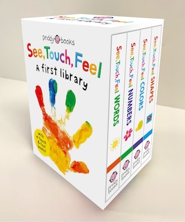 Front cover_See, Touch, Feel: A First Library