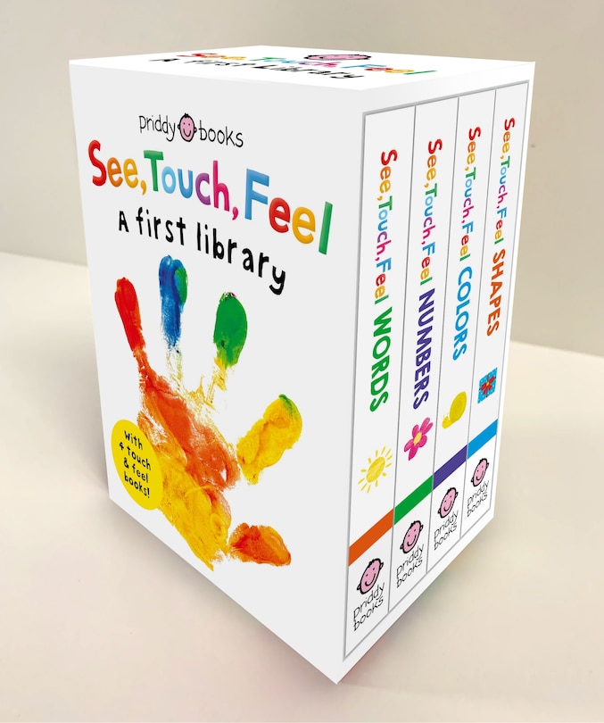 Front cover_See, Touch, Feel: A First Library