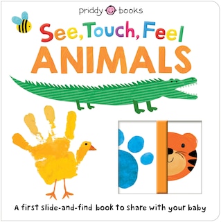 Couverture_See, Touch, Feel: Slide & Find Animals