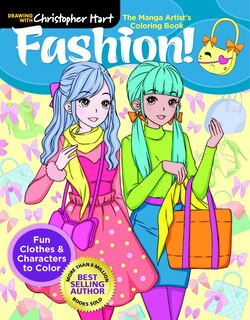 Front cover_Manga Artist's Coloring Book: Fashion!