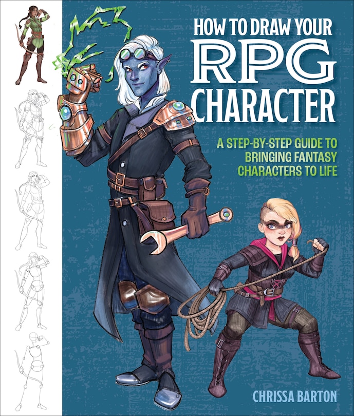 Front cover_How to Draw Your RPG Character