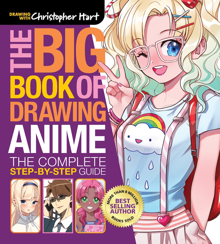 Front cover_The Big Book of Drawing Anime