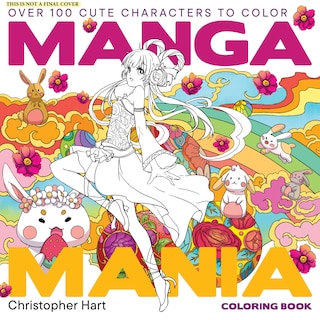 Front cover_Manga Mania Coloring Book