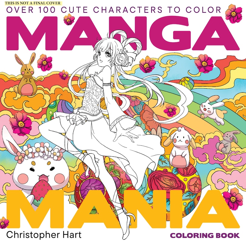 Front cover_Manga Mania Coloring Book