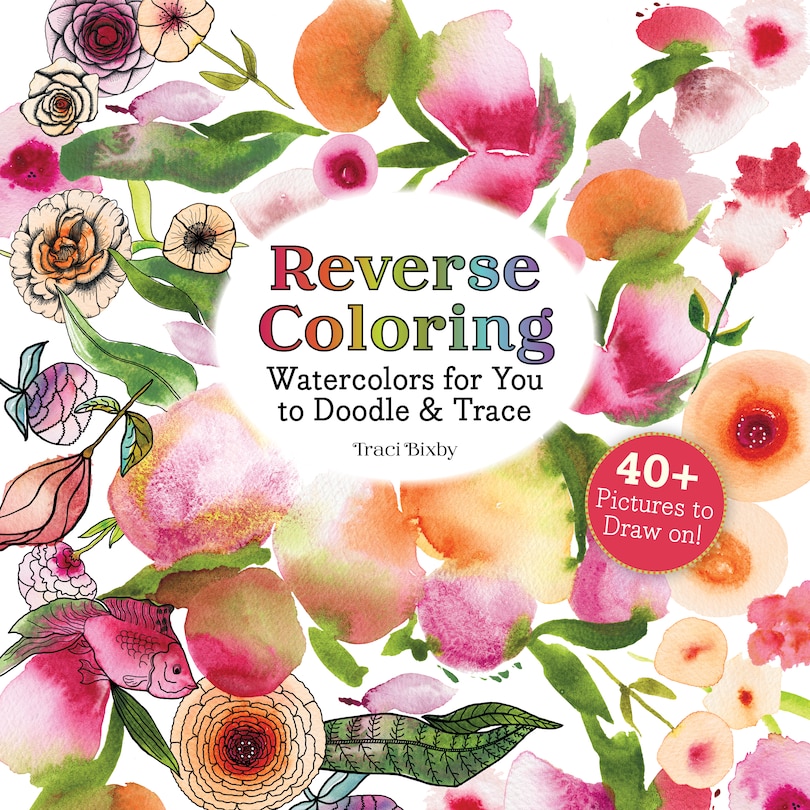 Front cover_The Reverse Coloring Doodle Book