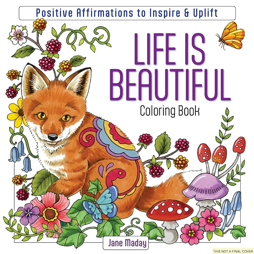 Couverture_Life Is Beautiful Coloring Book