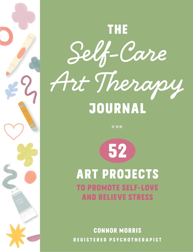 Front cover_The Self-Care Art Therapy Journal