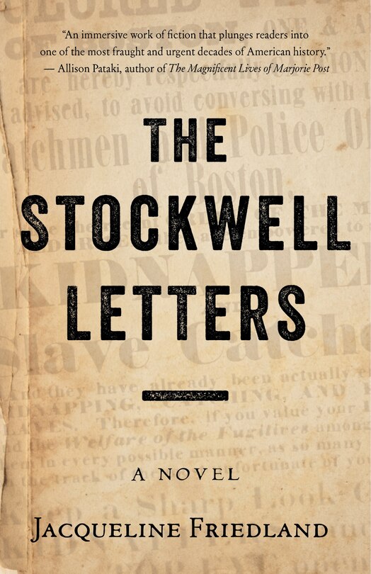 Front cover_The Stockwell Letters