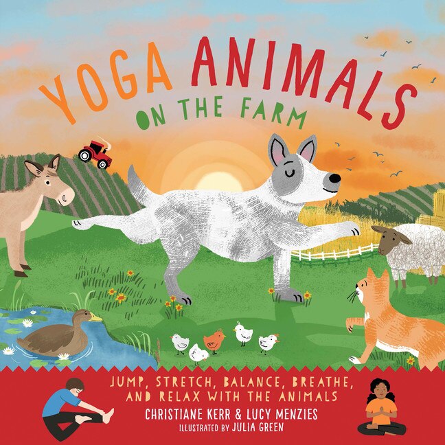 Couverture_Yoga Animals On The Farm