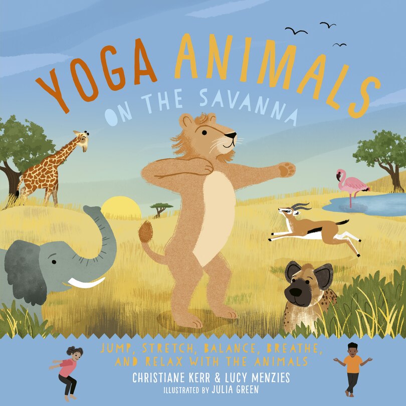 Couverture_Yoga Animals On The Savanna