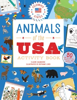 Front cover_Animals Of The Usa Activity Book