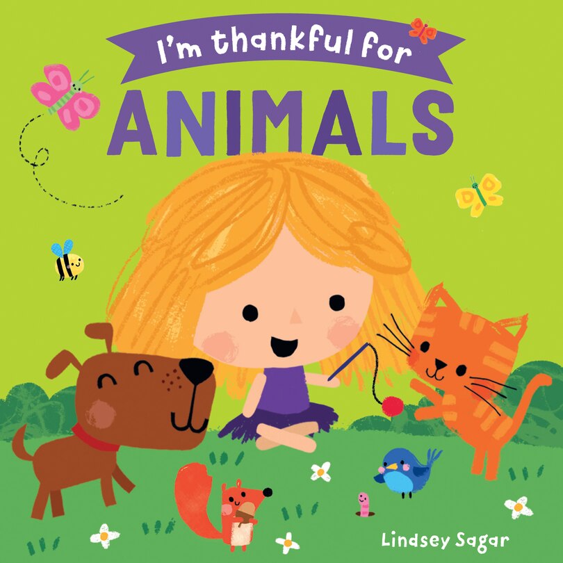 Front cover_I'm Thankful for Animals