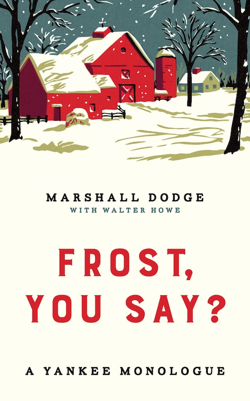 Front cover_Frost, You Say?