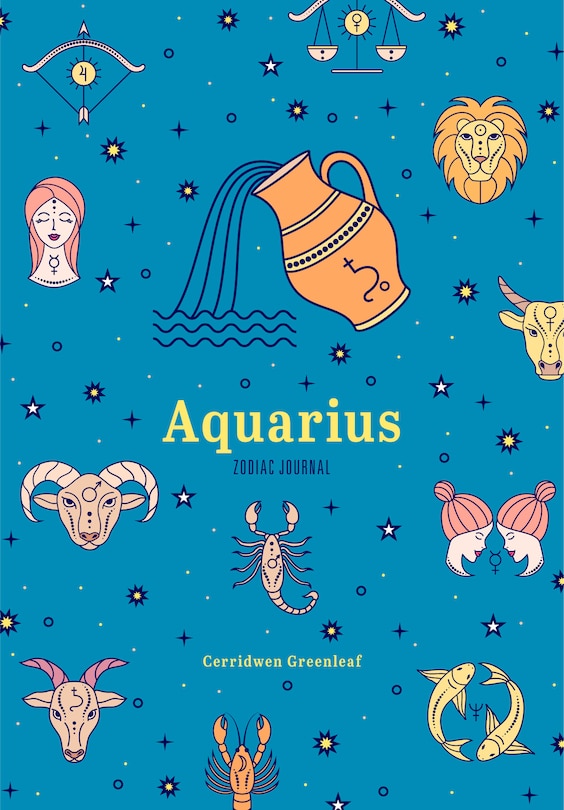 Front cover_Aquarius Zodiac Journal