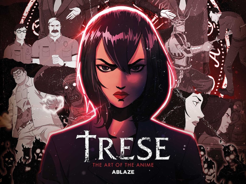 Couverture_Trese: The Art of the Anime