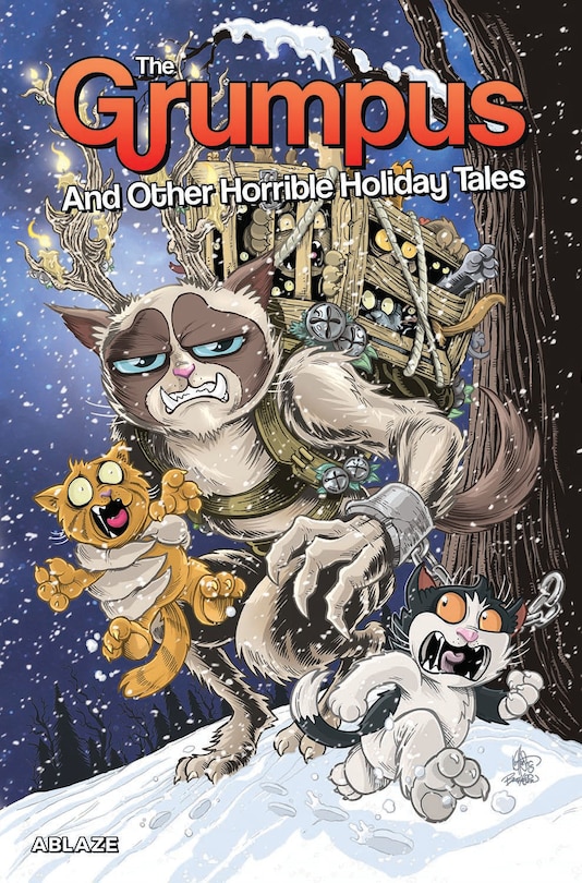 Front cover_Grumpy Cat: The Grumpus And Other Horrible Holiday Tales
