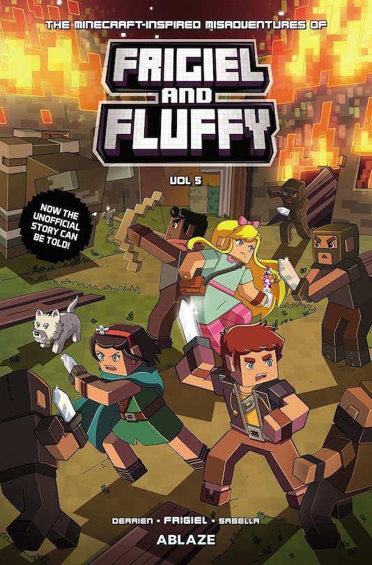 Couverture_The Minecraft-Inspired Misadventures of Frigiel & Fluffy Vol 5