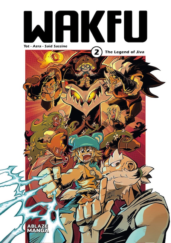 Front cover_Wakfu Manga Vol 2: The Legend of Jiva