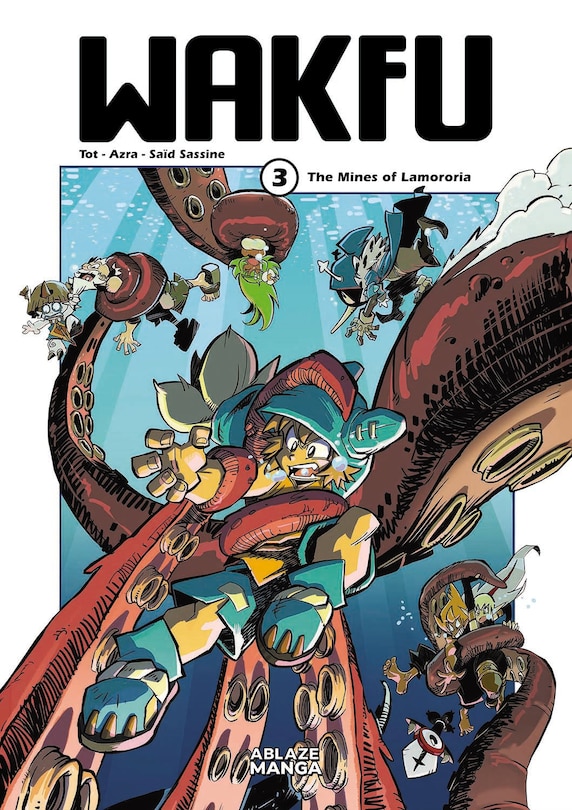 Front cover_Wakfu Manga Vol 3: The Mines of Lamororia