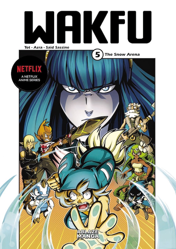 Front cover_Wakfu Manga Vol 5: The Snow Arena