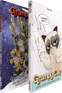 Front cover_Ablaze Grumpy Cat Comics Collected Set