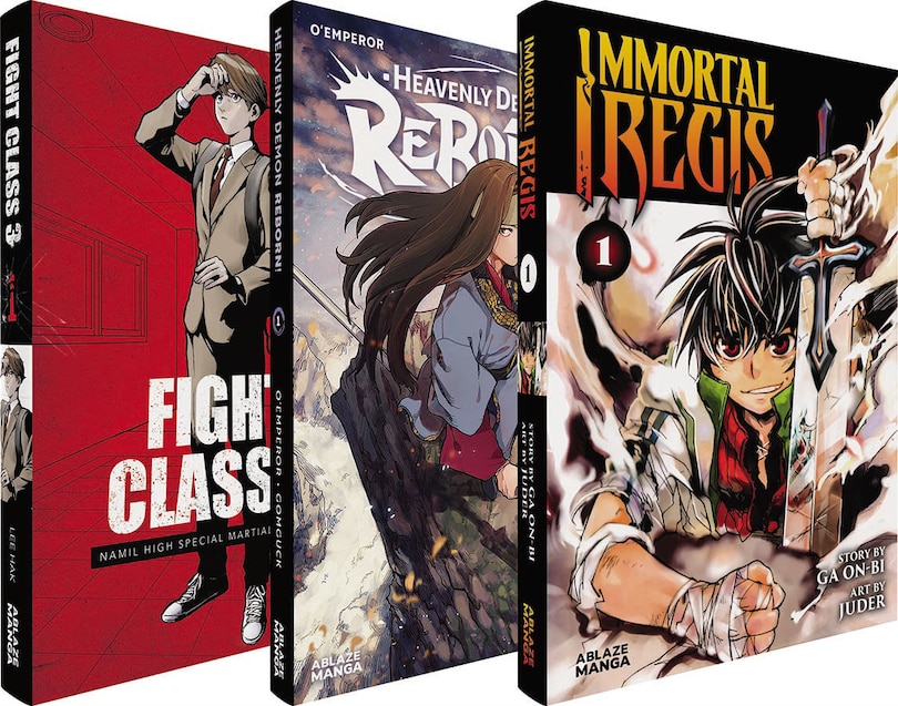 Couverture_Ablaze Manhwa Spotlight Pack – Action/Adventure