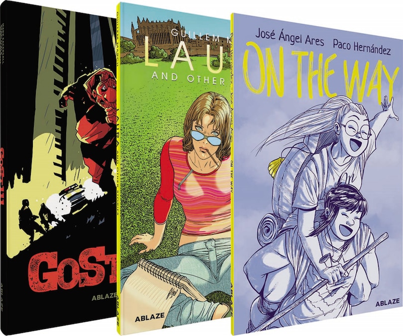Front cover_Ablaze Spotlight on Euro-Comics Collected Set